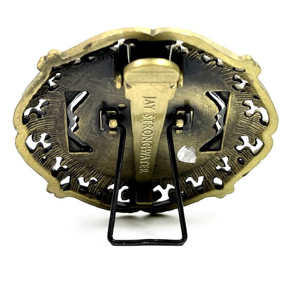 JAY STRONGWATER for Neiman Marcus Round Red Mini Frame Czech Crystals Signed - Picture 5 of 5